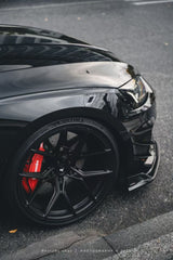 Audi RS5 B9.5 2020 2021 2022 2023 2024 2025 with Aftermarket Parts - AE Style Front Canards Carbon Fiber from ArmorExtend