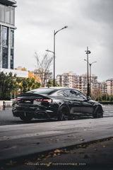 Audi RS5 B9.5 2020 2021 2022 2023 2024 Early 2025 with Aftermarket Parts - AE Style Rear Diffuser Carbon Fiber from ArmorExtend