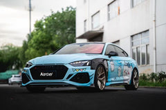 Audi RS5 B9 B9.5 2017 2018 2019 2020 2021 2022 2023 2024 2025 with Aftermarket Parts - AE Style Front Fenders Carbon Fiber from ArmorExtend