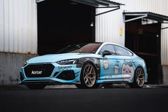 Audi RS5 B9 B9.5 2017 2018 2019 2020 2021 2022 2023 2024 2025 with Aftermarket Parts - AE Style Front Fenders Carbon Fiber from ArmorExtend