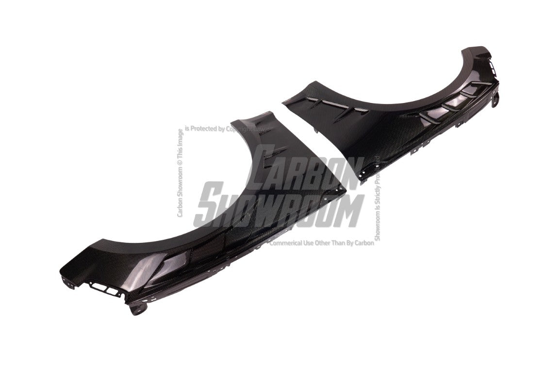 Audi RS5 B9 / B9.5 2017 2018 2019 2020 2021 2022 2023 2024?with Aftermarket Parts - AE Style?Front Fenders Carbon Fiber from ArmorExtend