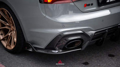 ArmorExtend ART V2 Rear Canards for Audi RS5 B9.5 2020-2025 Dry Pre-preg Carbon Fiber