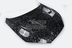 Audi RS5 S5 A5 B9 B9.5 2017 2018 2019 2020 2021 2022 2023 2024 with Aftermarket Parts - AE Style Hood Bonnet Carbon Fiber from?ArmorExtend