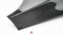 Audi RS5 S5 A5 B9 B9.5 2017 2018 2019 2020 2021 2022 2023 2024 with Aftermarket Parts - AE Style Hood Bonnet Carbon Fiber from ArmorExtend