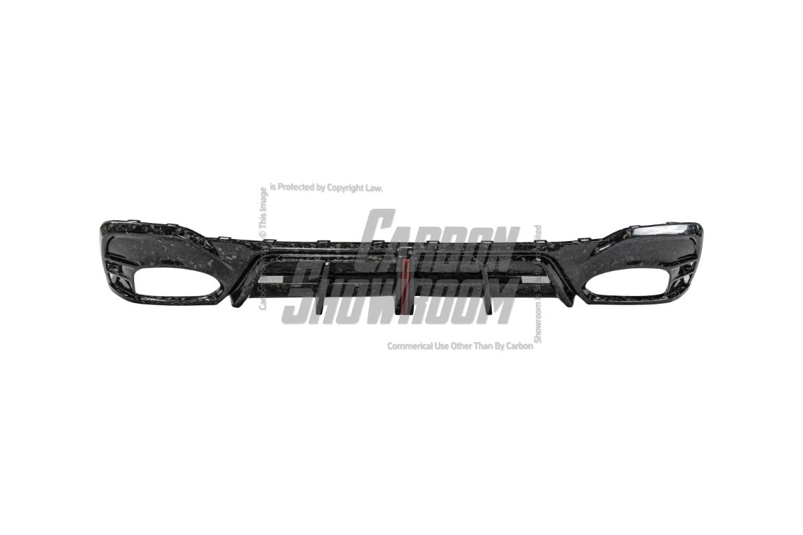 Audi RS6 C8 2020 2021 2022 2023 2024 & RS7 C8 2020 2021 2022 2023 2024 with Aftermarket Parts - AE Rear Diffuser & Canards?Carbon Fiber?from ArmorExtend