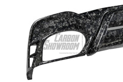 Audi RS6 C8 2020 2021 2022 2023 2024 & RS7 C8 2020 2021 2022 2023 2024 with Aftermarket Parts - AE Rear Diffuser & Canards?Carbon Fiber?from ArmorExtend