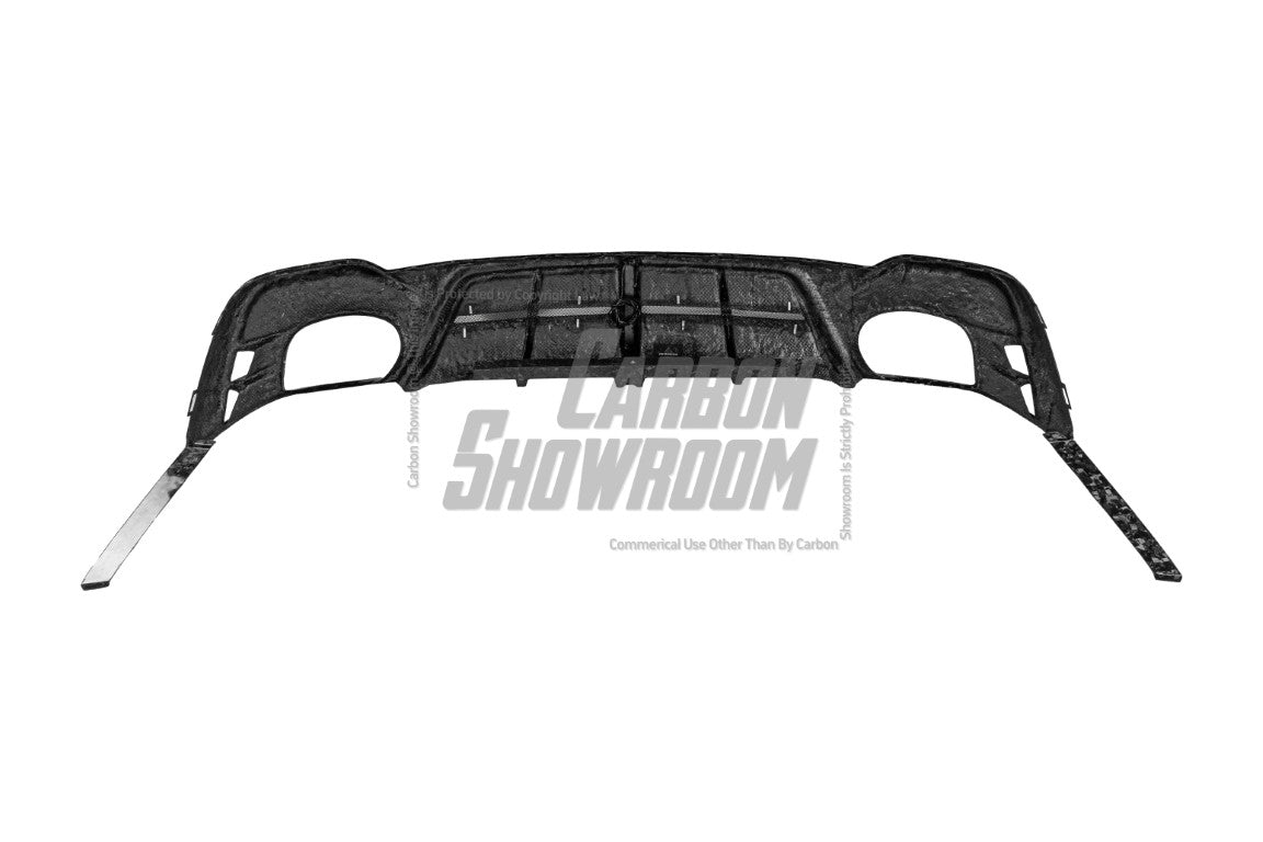 Audi RS6 C8 2020 2021 2022 2023 2024 & RS7 C8 2020 2021 2022 2023 2024 with Aftermarket Parts - AE Rear Diffuser & Canards?Carbon Fiber?from ArmorExtend