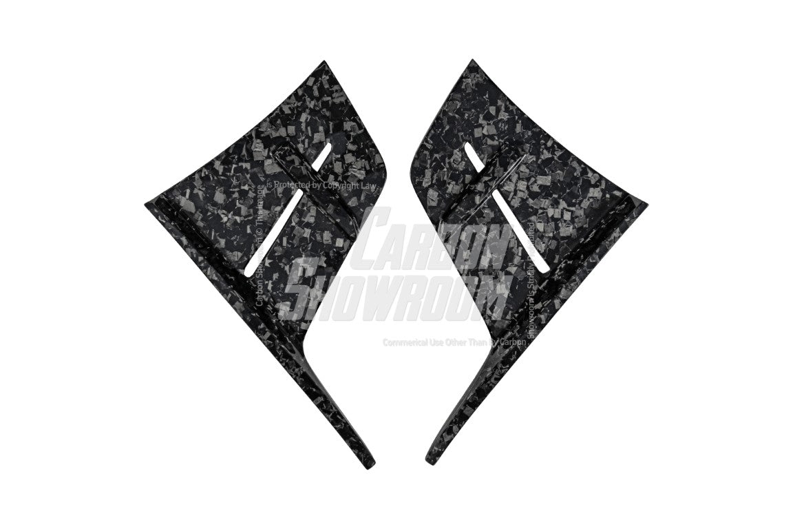 Audi RS6 C8 2020 2021 2022 2023 2024 & RS7 C8 2020 2021 2022 2023 2024 with Aftermarket Parts - AE Rear Diffuser & Canards?Carbon Fiber?from ArmorExtend