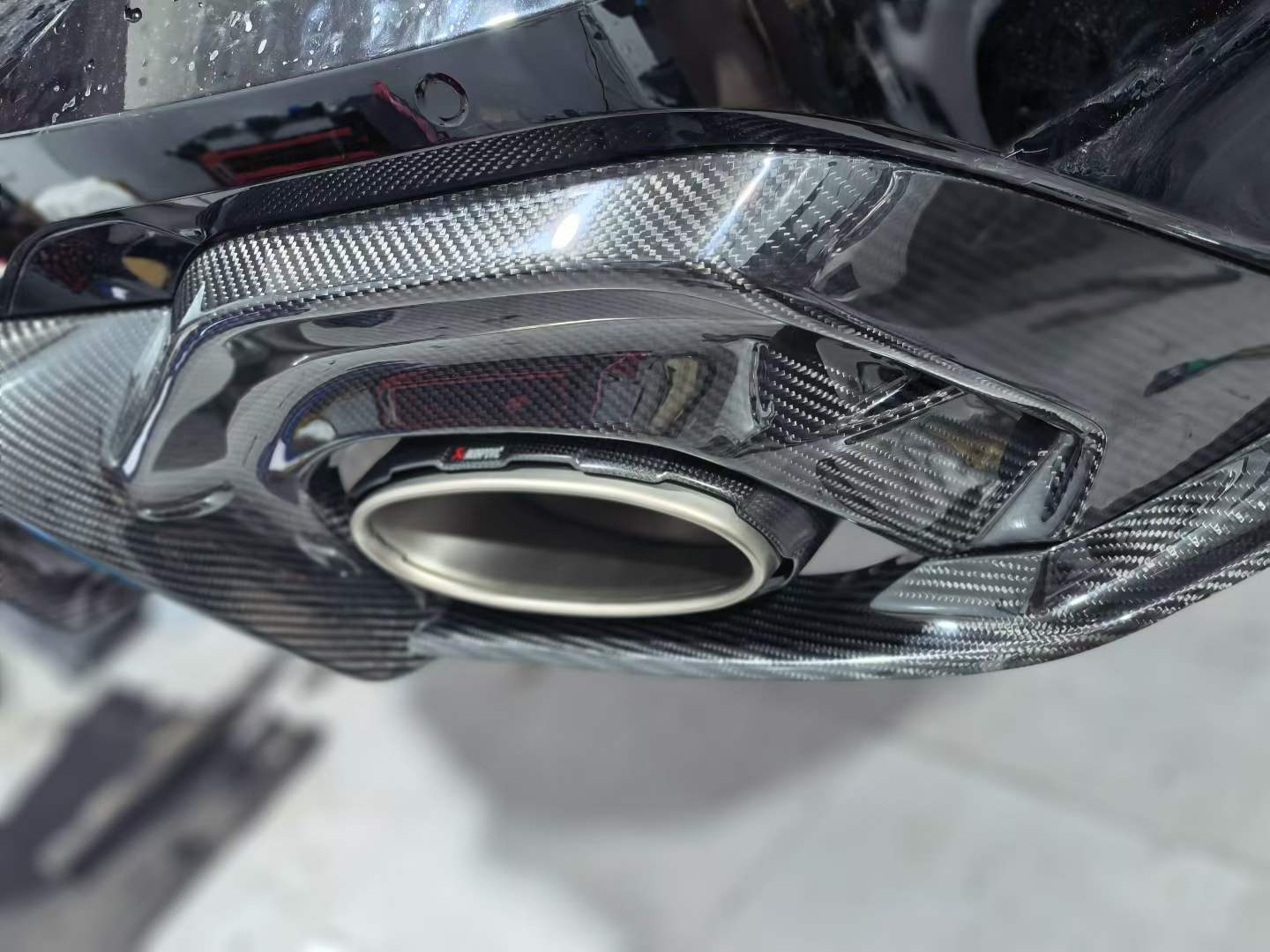 Audi RS6 C8 2020 2021 2022 2023 2024 & RS7 C8 2020 2021 2022 2023 2024 with Aftermarket Parts - AE Rear Diffuser & Canards Carbon Fiber?from ArmorExtend