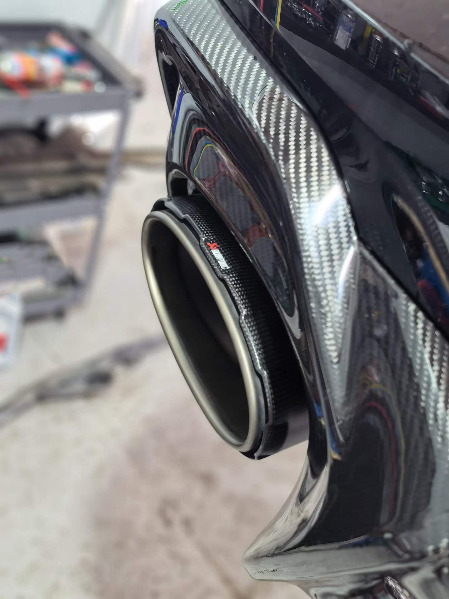 Audi RS6 C8 2020 2021 2022 2023 2024 & RS7 C8 2020 2021 2022 2023 2024 with Aftermarket Parts - AE Rear Diffuser & Canards Carbon Fiber?from ArmorExtend