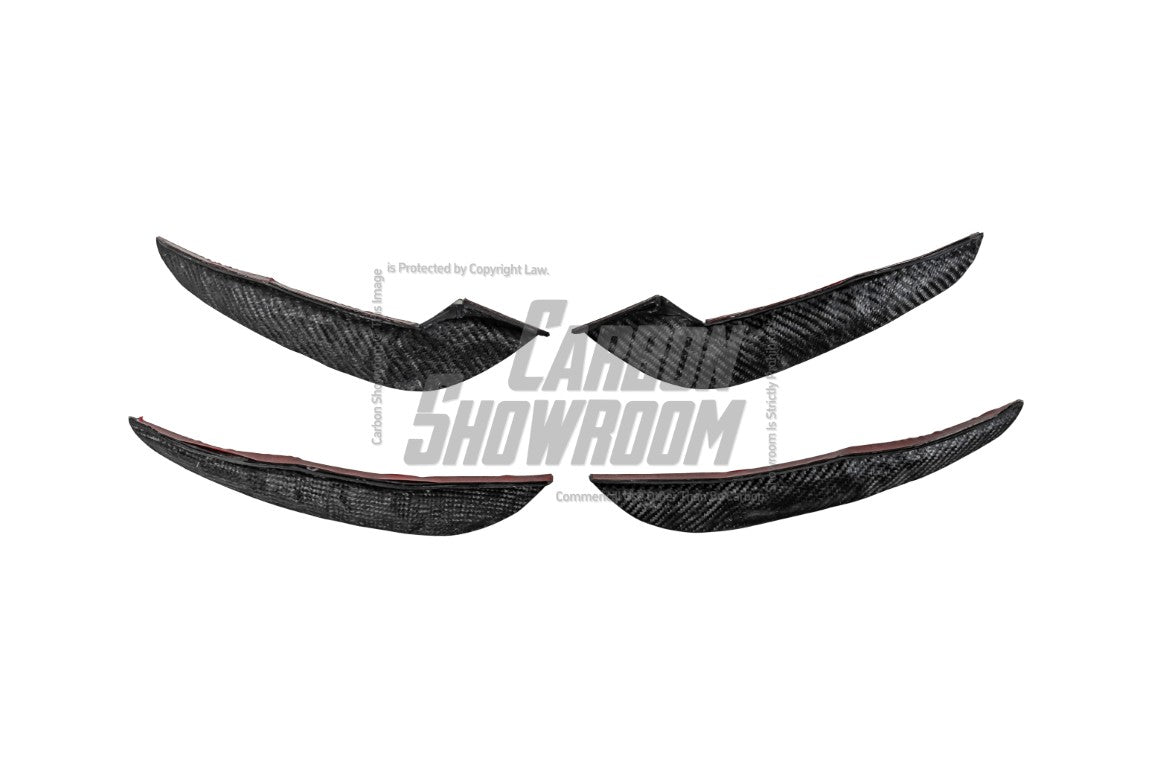 Audi RSQ8 2021 2022 2023 2024 with Aftermarket Parts - AE Style  Front Canards Carbon Fiber from ArmorExtend