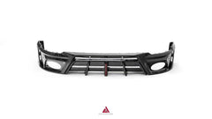 Audi RSQ8 2021 2022 2023 2024 SQ8 Q8 (requires you to upgrade the exhaust tips to RSQ8 version) 2020 2021 2022 2023 2024 with Aftermarket Parts - AE Rear Diffuser Pre-Preg Carbon Fiber from ArmorExtend