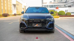 Audi RSQ8 2021 2022 2023 2024 with Aftermarket Parts - AE Style  Front Canards Carbon Fiber from ArmorExtend