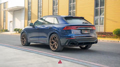 Audi Q8 SQ8 RSQ8 2020 2021 2022 2023 2024 with Aftermarket Parts - AE Rear Spoiler?Carbon Fiber?from ArmorExtend