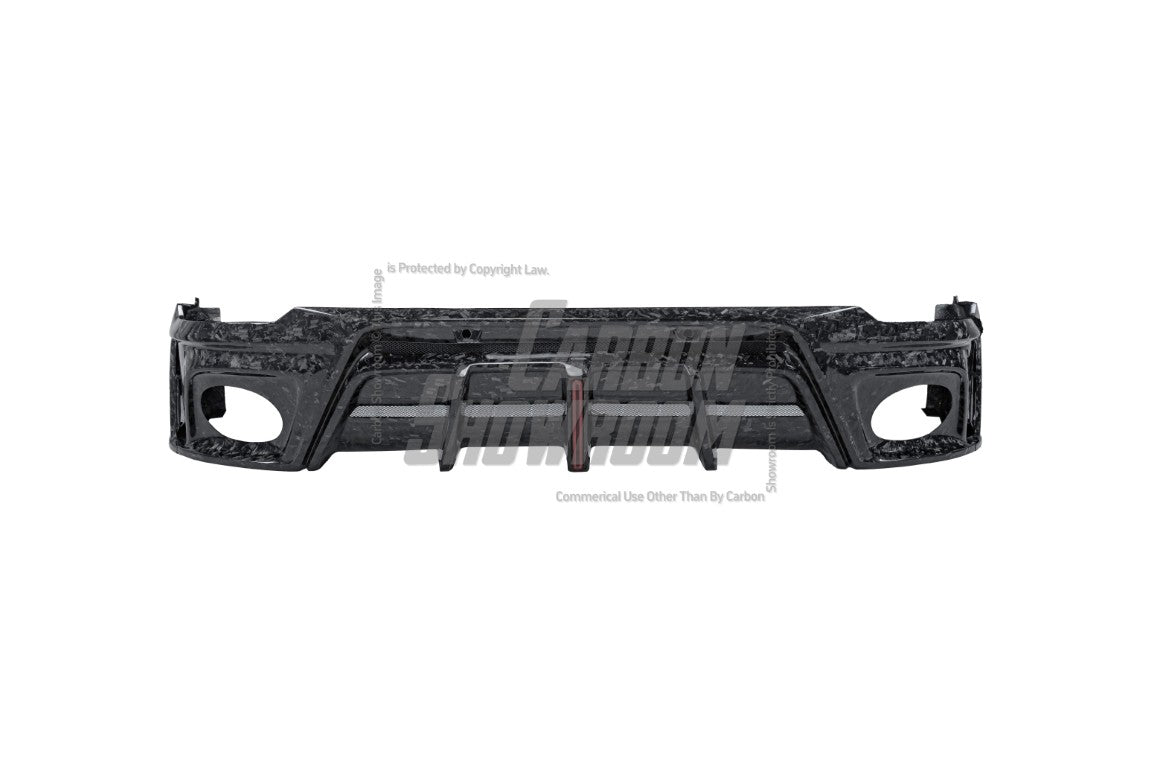 Audi RSQ8 2021 2022 2023 2024 SQ8 Q8 (requires you to upgrade the exhaust tips to RSQ8 version) 2020 2021 2022 2023 2024 with Aftermarket Parts - AE Rear Diffuser Pre-Preg Carbon Fiber from ArmorExtend