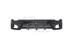 Audi RSQ8 2021 2022 2023 2024 SQ8 Q8 (requires you to upgrade the exhaust tips to RSQ8 version) 2020 2021 2022 2023 2024 with Aftermarket Parts - AE Rear Diffuser Pre-Preg Carbon Fiber from ArmorExtend