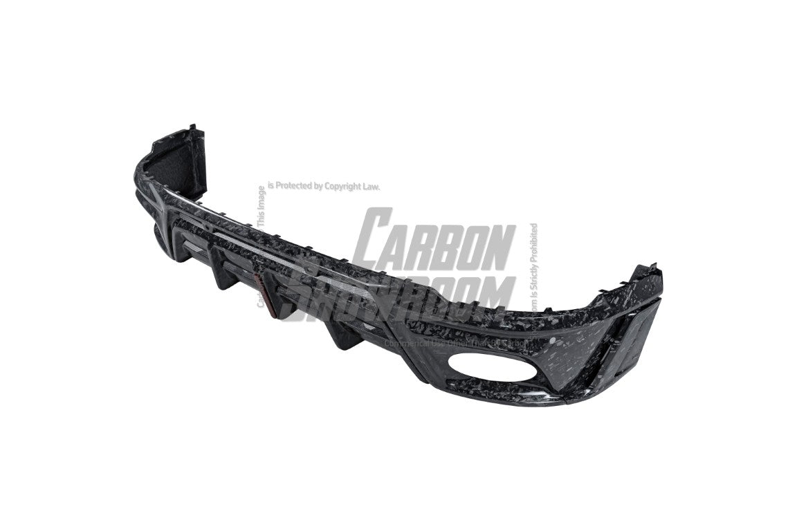 Audi RSQ8 2021 2022 2023 2024 SQ8 Q8 (requires you to upgrade the exhaust tips to RSQ8 version) 2020 2021 2022 2023 2024 with Aftermarket Parts - AE Rear Diffuser?Pre-Preg Carbon Fiber?from?ArmorExtend