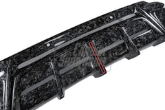 Audi RSQ8 2021 2022 2023 2024 SQ8 Q8 (requires you to upgrade the exhaust tips to RSQ8 version) 2020 2021 2022 2023 2024 with Aftermarket Parts - AE Rear Diffuser?Pre-Preg Carbon Fiber?from?ArmorExtend