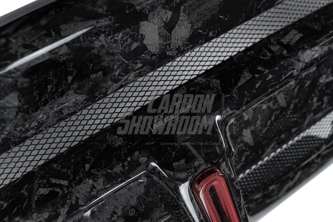 Audi RSQ8 2021 2022 2023 2024 SQ8 Q8 (requires you to upgrade the exhaust tips to RSQ8 version) 2020 2021 2022 2023 2024 with Aftermarket Parts - AE Rear Diffuser Pre-Preg Carbon Fiber from ArmorExtend