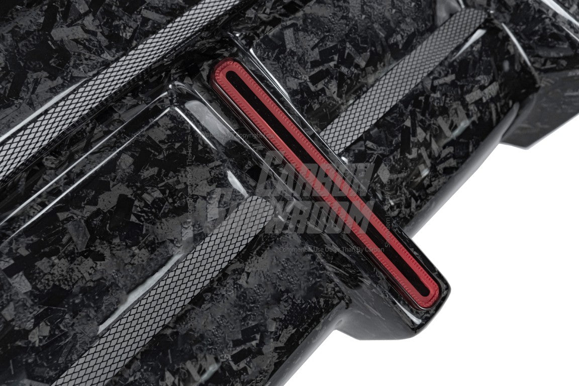 Audi RSQ8 2021 2022 2023 2024 SQ8 Q8 (requires you to upgrade the exhaust tips to RSQ8 version) 2020 2021 2022 2023 2024 with Aftermarket Parts - AE Rear Diffuser Pre-Preg Carbon Fiber from ArmorExtend