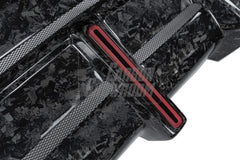 Audi RSQ8 2021 2022 2023 2024 SQ8 Q8 (requires you to upgrade the exhaust tips to RSQ8 version) 2020 2021 2022 2023 2024 with Aftermarket Parts - AE Rear Diffuser Pre-Preg Carbon Fiber from ArmorExtend