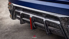 Audi RSQ8 2021 2022 2023 2024 SQ8 Q8 (requires you to upgrade the exhaust tips to RSQ8 version) 2020 2021 2022 2023 2024 with Aftermarket Parts - AE Rear Diffuser Pre-Preg Carbon Fiber from ArmorExtend