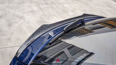 Audi Q8 SQ8 RSQ8 2020 2021 2022 2023 2024 with Aftermarket Parts - AE Rear Spoiler?Carbon Fiber?from ArmorExtend