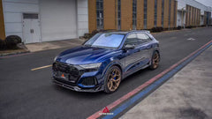 Audi RSQ8 2021 2022 2023 2024 with Aftermarket Parts - AE Style  Front Canards Carbon Fiber from ArmorExtend