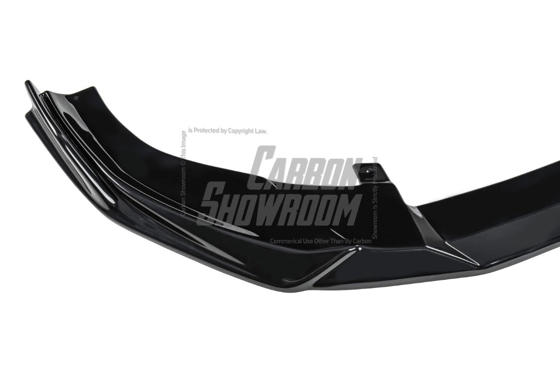 Audi S4 / A4 (With s-line Bumper, does not fit base model) B9.5 2020-ON with Aftermarket Parts - AE V2 Carbon Fiber & ABS Front Lip from ArmorExtend 