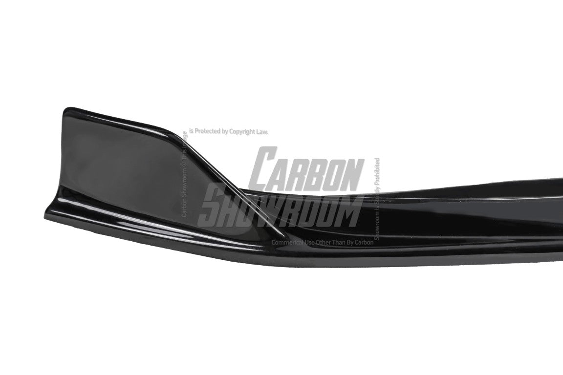 Audi S4 / A4 (With s-line Bumper, does not fit base model) B9.5 2020-ON with Aftermarket Parts - AE V2 Carbon Fiber & ABS Front Lip from ArmorExtend 