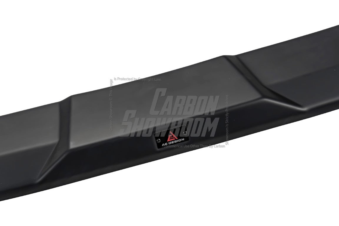 Audi S4 / A4 (With s-line Bumper, does not fit base model) B9.5 2020-ON with Aftermarket Parts - AE V2 Carbon Fiber & ABS Front Lip?from ArmorExtend 