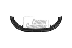 Audi S4 / A4 (With s-line Bumper, does not fit base model) B9.5 2020-ON with Aftermarket Parts - AE V2 Carbon Fiber & ABS Front Lip from ArmorExtend 