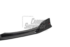 Audi S4 / A4 (With S-line Bumper) B9.5 2020 2021 2022 2023 2024 with Aftermarket Parts - AE Style Front Lip Carbon Fiber from ArmorExtend