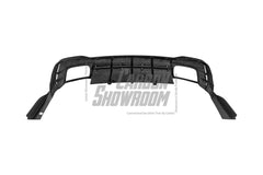 Audi S4 / A4 (With S-line Bumper) B9.5 2020 2021 2022 2023 2024 with Aftermarket Parts - AE Style Rear Diffuser Carbon Fiber from ArmorExtend