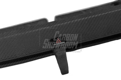 Audi S4 / A4 (With S-line Bumper) B9.5 2020 2021 2022 2023 2024 with Aftermarket Parts - AE Style Rear Diffuser Carbon Fiber from ArmorExtend
