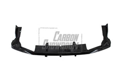 Audi S4 / A4 (With S-line Bumper) B9.5 2020 2021 2022 2023 2024 with Aftermarket Parts - AE Style?Rear Diffuser Carbon Fiber from?ArmorExtend