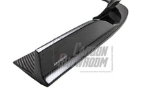 Audi S4 / A4 (With S-line Bumper) B9.5 2020 2021 2022 2023 2024 with Aftermarket Parts - AE Style Rear Diffuser Carbon Fiber from ArmorExtend