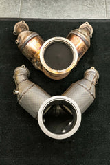 Audi S4 B9 B9.5 2017-ON (3.0T) with Aftermarket Parts - 200 & 300 & 400 CELL Downpipe Stainless Steel / Titanium?from?ArmorExtend