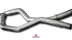 Audi S4 B9 B9.5 2017-ON with Aftermarket Parts - Frontpipe Exhaust Stainless Steel / Titanium from ArmorExtend