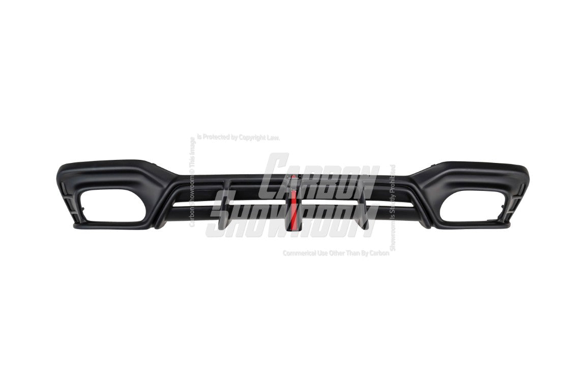 Audi S5 A5 (with s-line bumper, does not base model) B9.5 2020-ON with Aftermarket Parts - AE Style Rear Diffuser & Canards ABS?from ArmorExtend