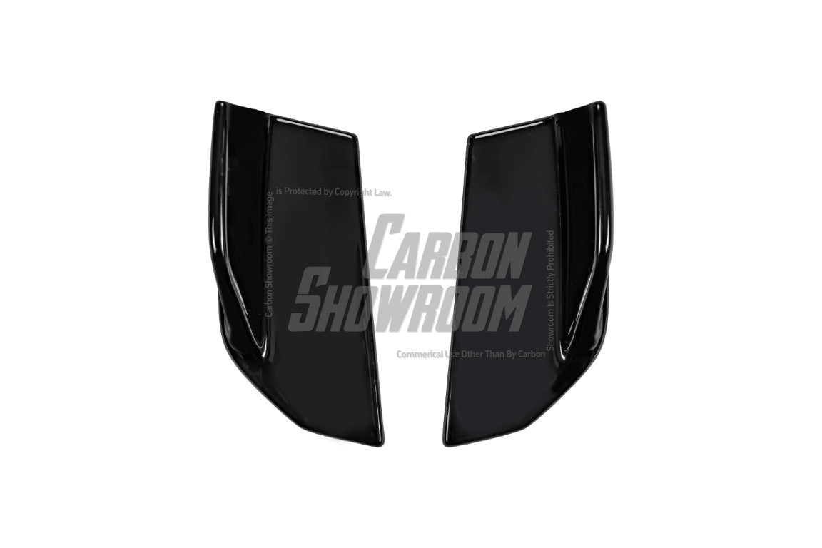 Audi S5 A5 (with s-line bumper, does not base model) B9.5 2020-ON with Aftermarket Parts - AE Style Rear Diffuser & Canards ABS?from ArmorExtend