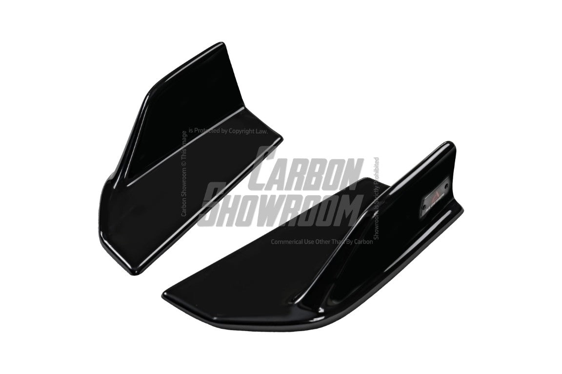 Audi S5 A5 (with s-line bumper, does not base model) B9.5 2020-ON with Aftermarket Parts - AE Style Rear Diffuser & Canards ABS?from ArmorExtend