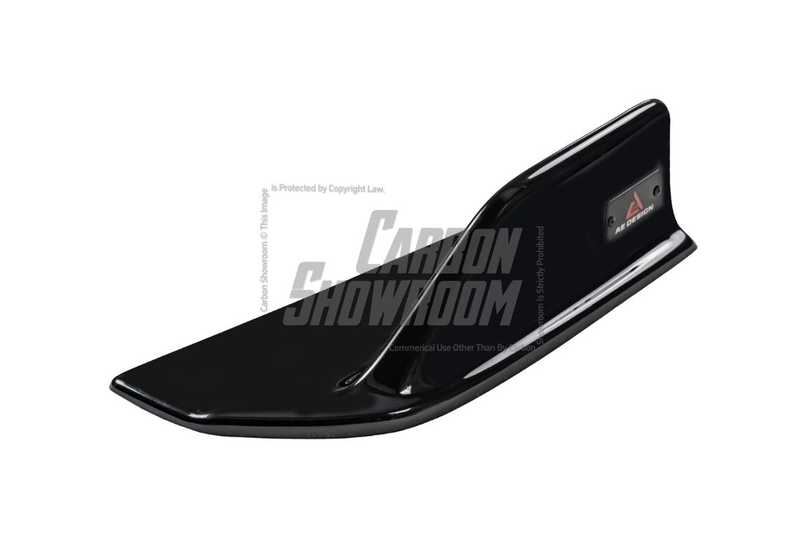 Audi S5 A5 (with s-line bumper, does not base model) B9.5 2020-ON with Aftermarket Parts - AE Style Rear Diffuser & Canards ABS?from ArmorExtend