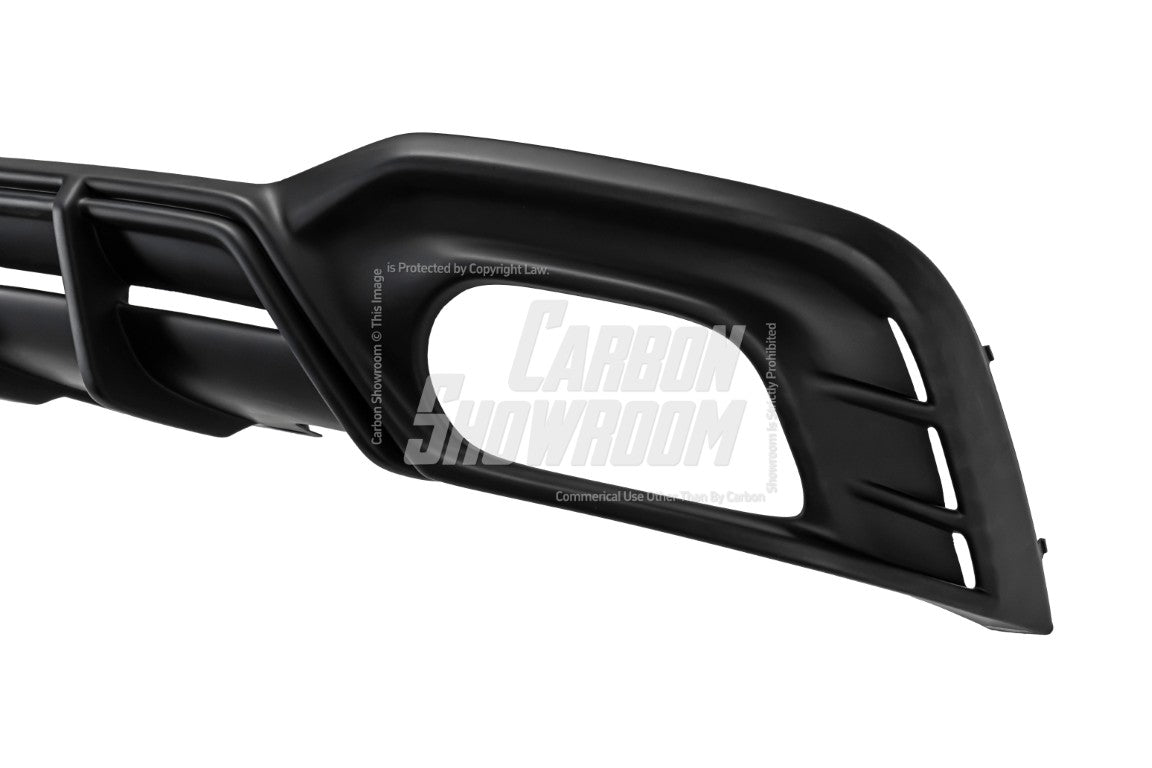 Audi S5 A5 (with s-line bumper, does not base model) B9.5 2020-ON with Aftermarket Parts - AE Style Rear Diffuser & Canards ABS?from ArmorExtend