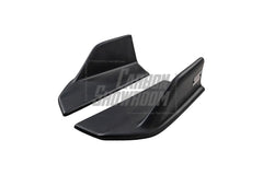 Audi S5 A5 (with s-line bumper, does not base model) B9.5 2020-ON with Aftermarket Parts - AE Style Rear Diffuser & Canards ABS?from ArmorExtend