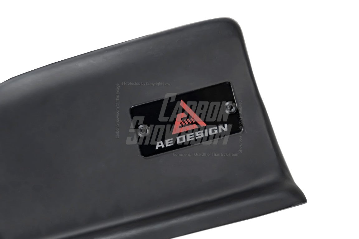 Audi S5 A5 (with s-line bumper, does not base model) B9.5 2020-ON with Aftermarket Parts - AE Style Rear Diffuser & Canards ABS?from ArmorExtend