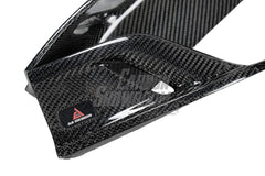 Audi S5 A5 (with s-line bumper, does not base model) B9.5 2020 2021 2022 2023 2024 with Aftermarket Parts - AE Rear Diffuser & Canards Carbon Fiber from ArmorExtend 