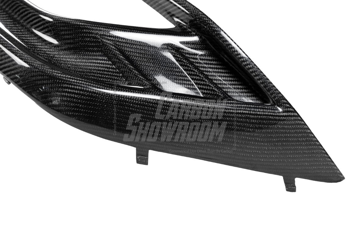 Audi S5 A5 (with s-line bumper, does not base model) B9.5 2020 2021 2022 2023 2024 with Aftermarket Parts - AE Rear Diffuser & Canards Carbon Fiber from ArmorExtend 