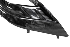 Audi S5 A5 (with s-line bumper, does not base model) B9.5 2020 2021 2022 2023 2024 with Aftermarket Parts - AE Rear Diffuser & Canards Carbon Fiber from ArmorExtend 