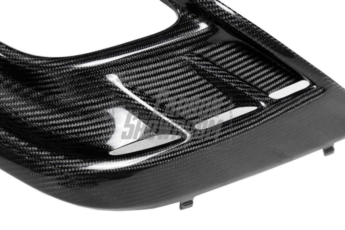 Audi S5 A5 (with s-line bumper, does not base model) B9.5 2020 2021 2022 2023 2024 with Aftermarket Parts - AE Rear Diffuser & Canards Carbon Fiber from ArmorExtend 